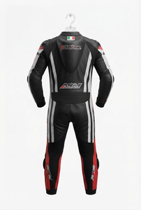 Traje de Carreras Profesional para Hombre, 1 Pieza, Cuero Genuino de Vaca/Canguro, Hecho a Medida con Mono/Traje con Protección de Codo Nivel 2 CE - Product Image 2