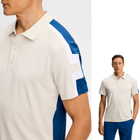 Maßgeschneidertes Golf-Shirt Gestricktes Trikot Schnelltrocknend Feuchtigkeitsableitend Netzrücken Dehnbares Polo OEM ODM