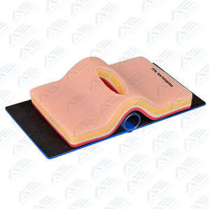 Kit de práctica de sutura de disección para estudiantes de medicina, instrumentos manuales de acero inoxidable para entrenamiento quirúrgico - Product Image 4