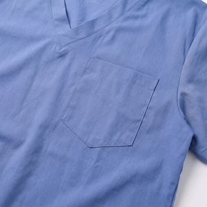Uniforme d'hôpital en polyester et élasthanne de haute qualité |   Tenues médicales personnalisées pour médecins et infirmières |   Tenues d'infirmière confortables - Product Image 3