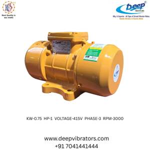 Motor de Inducción Asíncrono Trifásico de Servicio Pesado de 1HP y 415V, Montado en Pedestal, con Aparato de Refrigeración Encapsulado - Product Image 3