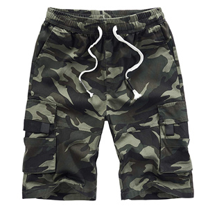 Nouvelle Arrivée 2026 – Short de Sport Homme en Gros, Style Athlétique Estival, Coupe Droite Décontractée, Respirant, Demi-Cargo, Motif Uni - Product Image 1