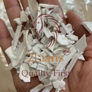 PP Regrind Plastic Pellet From Cases/<b>Crates</b> White and Clear Injection Molding Grade - Product Image 1