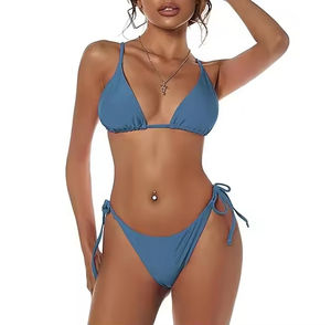 Nouveau Maillot de Bain Bikini Personnalisé 2026 – Dernière Tendance, Broderie Colorée, Maillot de Bain Sexy pour Femme, Ensemble Bikini Deux Pièces par Sublimation - Product Image 2