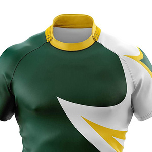 Conjunto de Uniforme de Rugby Unisex Transpirable y Económico, Camiseta de Rugby Sublimada Personalizada al por Mayor, Jersey de Equipo 100% Poliéster Ecológico de Secado Rápido - Product Image 6