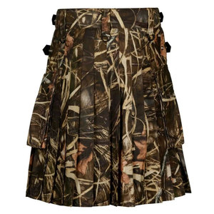 Kilt tactique écossais pour hommes, kilt utilitaire, design camouflage personnalisé, Highland 2026 - Product Image 3