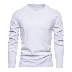 Chemise à manches longues en coton respirant pour homme, entièrement personnalisable, nouvelle mode, vente chaude, qualité supérieure - Product Image 1