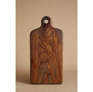 Planche à découper rectangulaire, utilisations multiples en cuisine, plateau de service, design multifonctionnel, bloc de découpe en bois épais et durable, prix abordable - Product Image 2