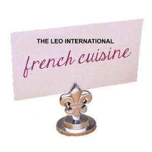 Modern Place <b>Card</b> Holder Stainless Steel Metal Desk <b>Card</b> Display Stand Office <b>Table</b> Storage for Hotel Home Decor - Product Image 4