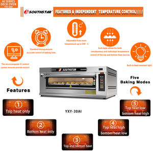 <span class=keywords><strong>Horno</strong></span> <span class=keywords><strong>de</strong></span> Convección a Gas para Panadería Industrial Southstar con Puerta <span class=keywords><strong>de</strong></span> Vidrio Grande, 1 Plataforma, 3 Bandejas - Product Image 5