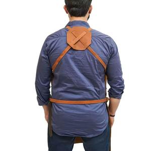Premium Quality Heavy Duty Industrial Safety <b>Work</b> Resistant Cow Split Leather Welding <b>Apron</b> for Body and Clothing Protection - Product Image 2