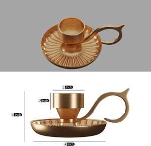 Brass <b>Tea</b> <b>Light</b> Candle Holder for Table Centerpiece Decorative for Wedding Diwali Home Decor - Product Image 2