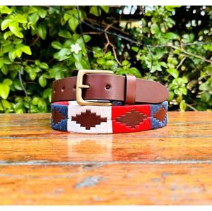 Brown Color Custom Colorful Designer Leather Polo Belts Eco Friendly Water Resistance Handmade Leather Belts For Men's Accessory - Product Image 6