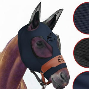 Máscara Antimoscas para Caballos, Cómoda y Transpirable, con Orejas y Cubiertas de Malla para los Ojos, de Alta Calidad y Gran Venta - Product Image 6