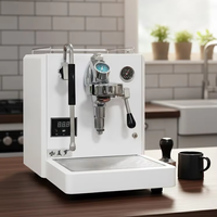 Machine à café expresso électrique commerciale en gros KS193 avec boîtier en acier inoxydable, système de brassage E61, pression de 9 bars