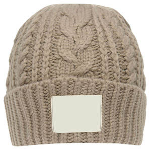 Bonnet en acrylique personnalisé avec logo imprimé numériquement, respirant, imperméable, unisexe, tricoté, avec bouton, pour adultes, usage extérieur - Product Image 1