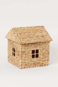 Handmade 2025 Eco-Friendly Straw Baby House Living Room Applicable Toy <b>Storage</b> Cabinet New Arrival Water Hyacinth <b>Storage</b> <b>Basket</b> - Product Image 2