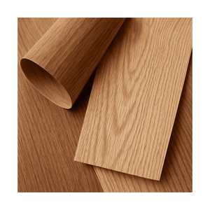 Offre Spéciale Placage de Bois Naturel Massif 0,45 mm 0,6 mm Placage de Teck Placage de Chêne en Rouleaux Placage d'Érable pour Skateboard - Product Image 2