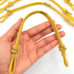 Cordon tressé doré, cordon décoratif pour chapeau, pour uniforme, robe, usage cérémoniel - Product Image 1