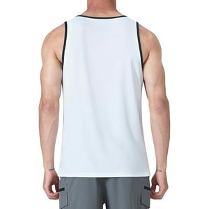 Débardeur Thermique Homme en Mélange Coton Polyester, Intérieur Brossé, Gilet d'Isolation Hiver pour Temps Froid - Product Image 3