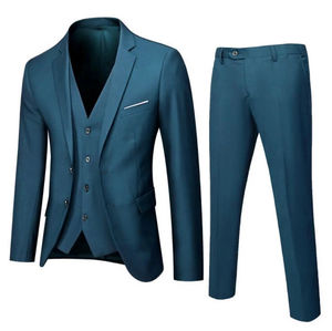 Vente directe usine – Costumes de mariage pour hommes, tenues habillées décontractées et formelles, pantalons et vestes, grandes tailles, respirants - Product Image 1