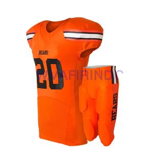 Tackle Twill Custom American Football Jersey Transpirable Tallas grandes Sublimado Uniforme Conjuntos - Product Image 1