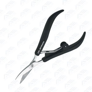 Cuticles <b>Secure</b> Grip Black Handle Professional Nail Nipper with Strong Stainless Steel Jaws Effortlessly Cuts Thick Nails Tough - Product Image 6