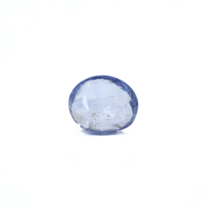 Saphir bleu ciel naturel 3,1 carats, pierre précieuse non montée, taille brillant pour bijoux fins - Product Image 2