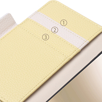 Étui de téléphone portefeuille en cuir de luxe avec fermeture magnétique et béquille