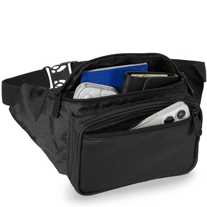 Sac banane personnalisé de style nouveau, imprimé sur mesure, grande capacité, logo personnalisé, prix bas, pour la course à pied, sports de plein air, unisexe. - Product Image 4