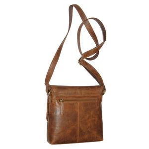 Bolso de Hombro de Cuero para Mujer con Asa Superior y Compartimentos con Cremallera, Bolso Bandolera Clásico para Oficina, Viajes y Uso Diario - Product Image 6