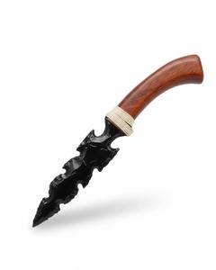 Objet de décoration intérieure en obsidienne noire naturelle – Ornement en cristal sculpté à la main pour salon, bureau et méditation |   Fournisseur en gros - Product Image 5