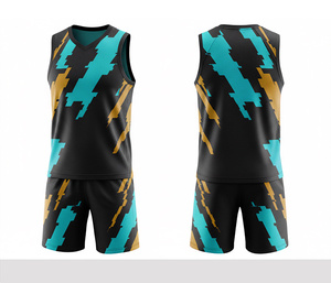 Custom Design Basketball Uniform Sublimated Quick Dry Breathable <b>Polyester</b> Jersey And <b>Shorts</b> Team Sportswear For Men Women Youth - Product Image 5