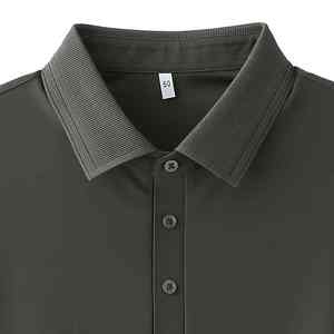 Polo homme moderne, coupe ajustée, tissu extensible, conçu pour le confort, idéal pour les réunions décontractées, les voyages, léger, élégant et polyvalent - Product Image 5