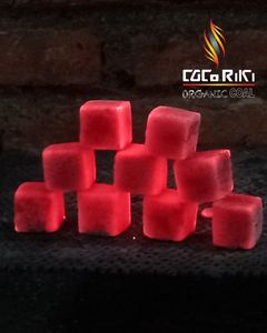 COCORIKI Carbón de Coco en Cubos para Hookah, Nargile, Shisha, con Menos del 2.5% de Ceniza, Ecológico, Calidad Premium, Briquetas de Indonesia para Barbacoa - Product Image 2
