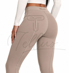 Leggings de Yoga de Cintura Alta para Mujer, de Algodón, Deportivos, con Estampado, Logotipo Personalizado, Suaves, Tallas Grandes, al Mejor Precio - Product Image 3