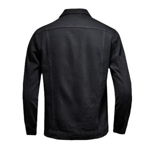 Veste en jean pour homme, imprimé intégral, 100% lavable, design basique, collection hiver, effet usé. - Product Image 3