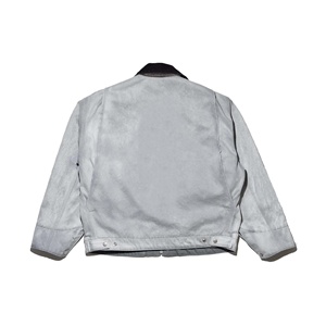 Veste de travail de mécanicien en coton Streetwear Veste de travail de mécanicien respirante lavée à fermeture éclair - Product Image 4