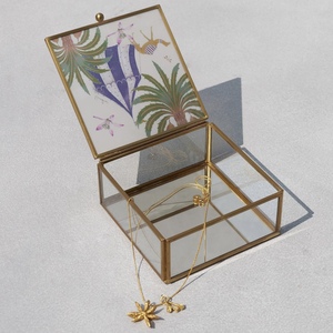 Boîte de rangement et organisateur de bijoux de luxe en verre imprimé, modèle 2026, vente en gros, sur mesure - Product Image 4