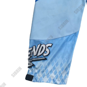 Pantalones de Hockey en Línea Sublimados con Impresión Personalizada Sibrin, Malla de Poliéster, Acolchado Cordura, Protección Profesional, Absorción de Humedad, Secado Rápido - Product Image 4
