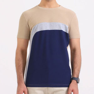 T-shirts pour hommes de qualité supérieure 100% coton, couleur et logo personnalisés, coupe classique, respirants, fabriqués au BS - Product Image 2