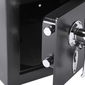 Cassaforte con tastiera da 1 piede cubo e scomparti per deposito, ideale per casa o ufficio - Product Image 5