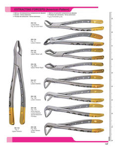 Adult Dental Extraction Forceps 23 Pcs CE Certified Ergonomic Grip Class I Made by Dentavex - Product Image 4