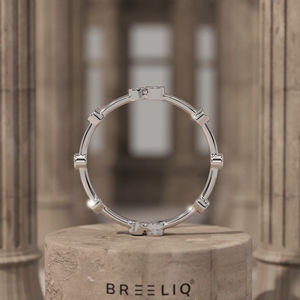 Elegant bezel set diamond <b>stacking</b> <b>ring</b> in sterling silver minimalist dainty diamond band women anniversary promise gift - Product Image 5