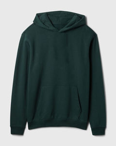 Sudaderas con capucha para hombre, 100% algodón, OEM ODM, con logo impreso en DTF personalizado, estilo urbano, oversize, con estampado sólido, unisex. - Product Image 1