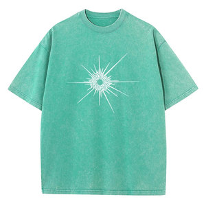 เสื้อยืดแขนสั้นผู้ชาย แฟชั่นสไตล์วินเทจ ผ้าฝ้ายพรีเมียม 230 กรัม ทรงหลวม สวมใส่สบาย เหมาะสำหรับฤดูร้อน - Product Image 6