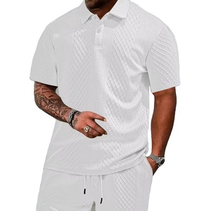 Conjunto de pantalones cortos con estilo de alta calidad para hombres, conjunto de camisa de pantalones cortos de diseño personalizado, conjuntos de camiseta de verano de algodón 100% - Product Image 5