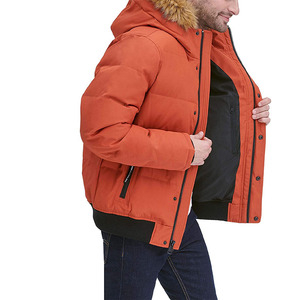 New Brand Men <b>Waterproof</b> Plus Size Puffer <b>Jacket</b> Luxury High Quality Ultralight Drawstring Hooded <b>Jacket</b> for Men <b>Warm</b> - Product Image 1