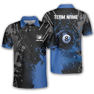 <b>Bowling</b> Jersey Custom Heat-Transfer Printed Logo full customization for professional and casual players - Product Image 2