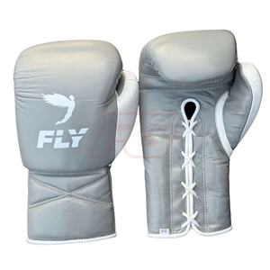 ถุงมือชกมวย MMA ขายส่ง ยี่ห้อ FLY ผลิตตามสั่ง หนังแท้ ปิดนิ้วเต็มรูปแบบ ระบายความชื้นได้ดี ปิดด้วยเชือกผูก สำหรับฝึกซ้อมและแข่งขัน - Product Image 4